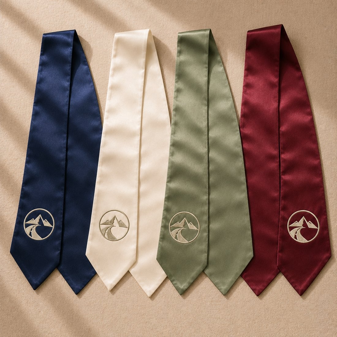 Custom graduation stoles