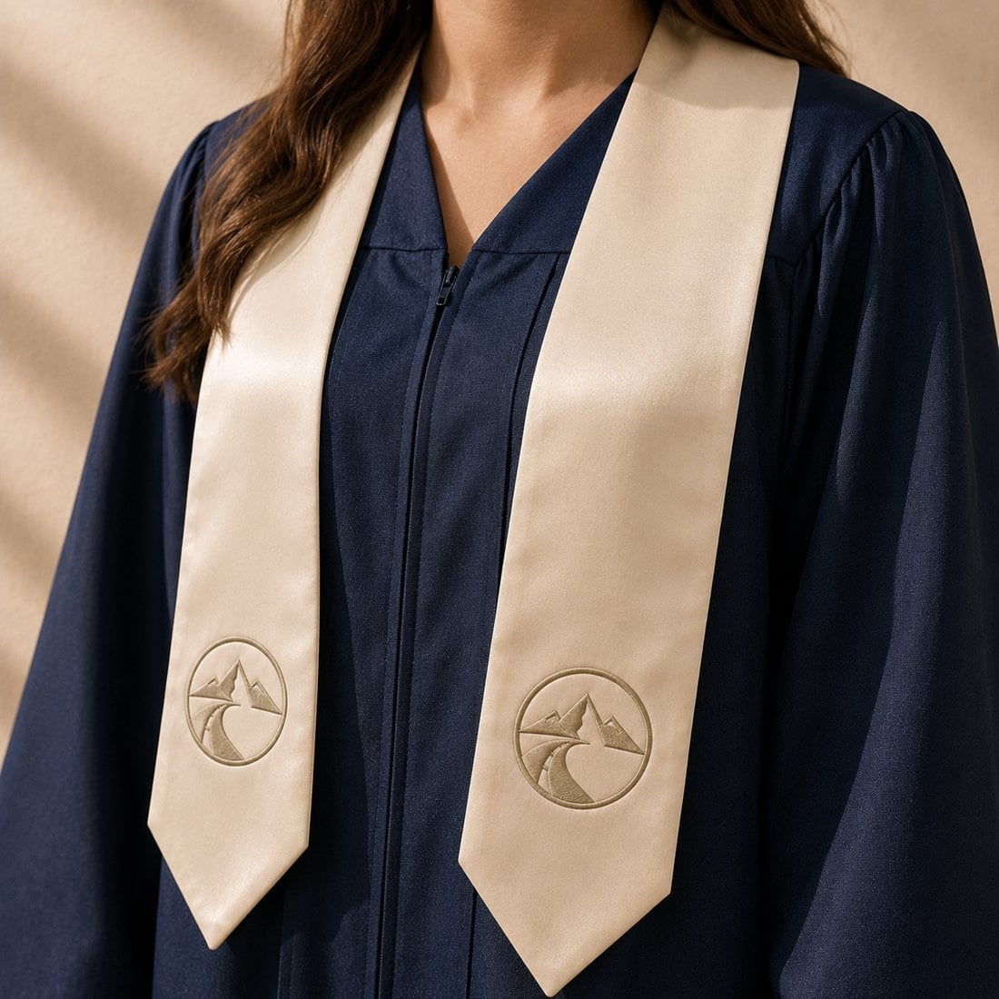Custom graduation stoles