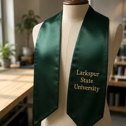 Embroidered Graduation Stoles